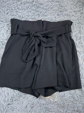 Dynamite Riley Belted Shorts Black